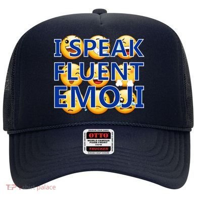 I Speak Fluent Emoji Hat