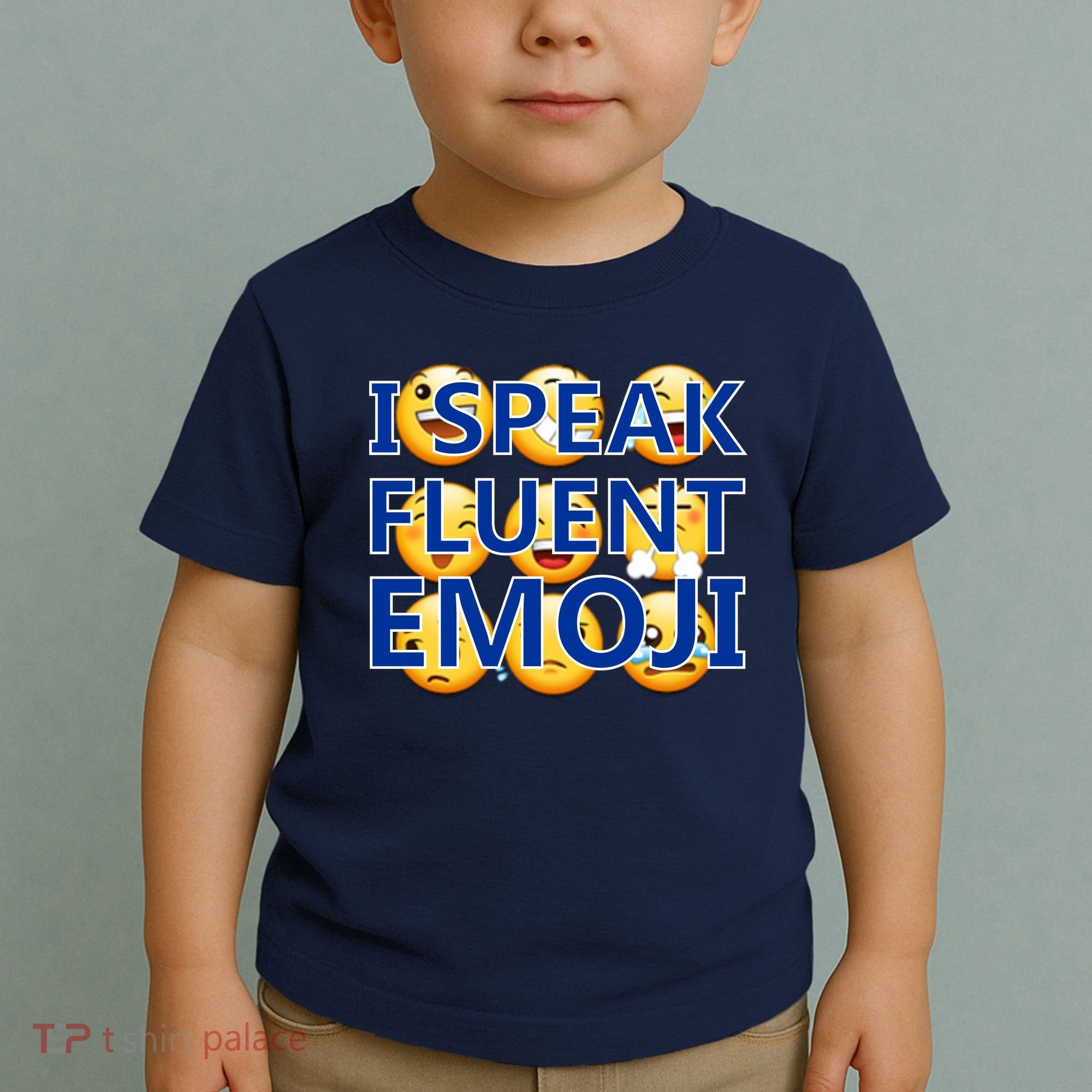 I Speak Fluent Emoji Toddler T-Shirt