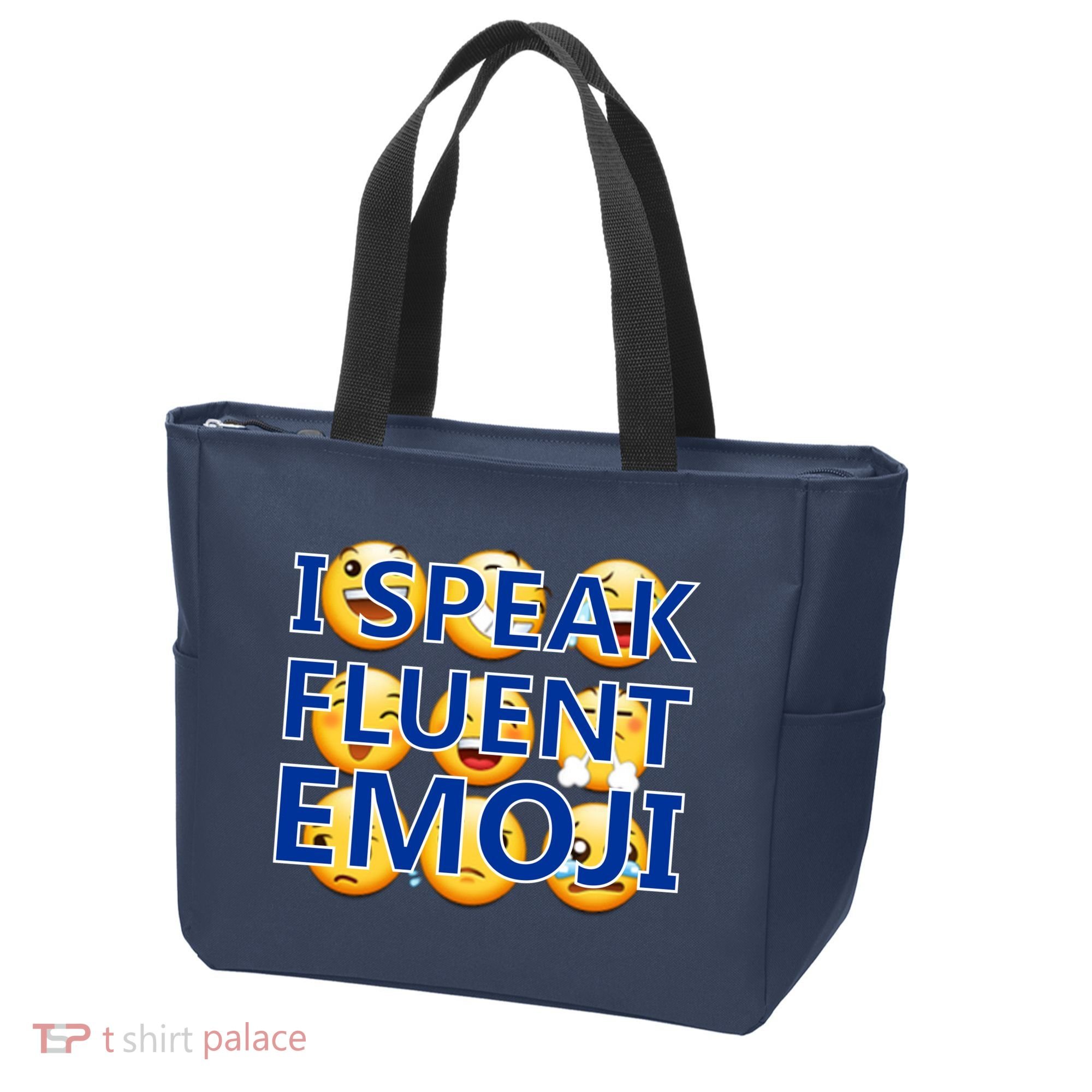 I Speak Fluent Emoji Tote Bag