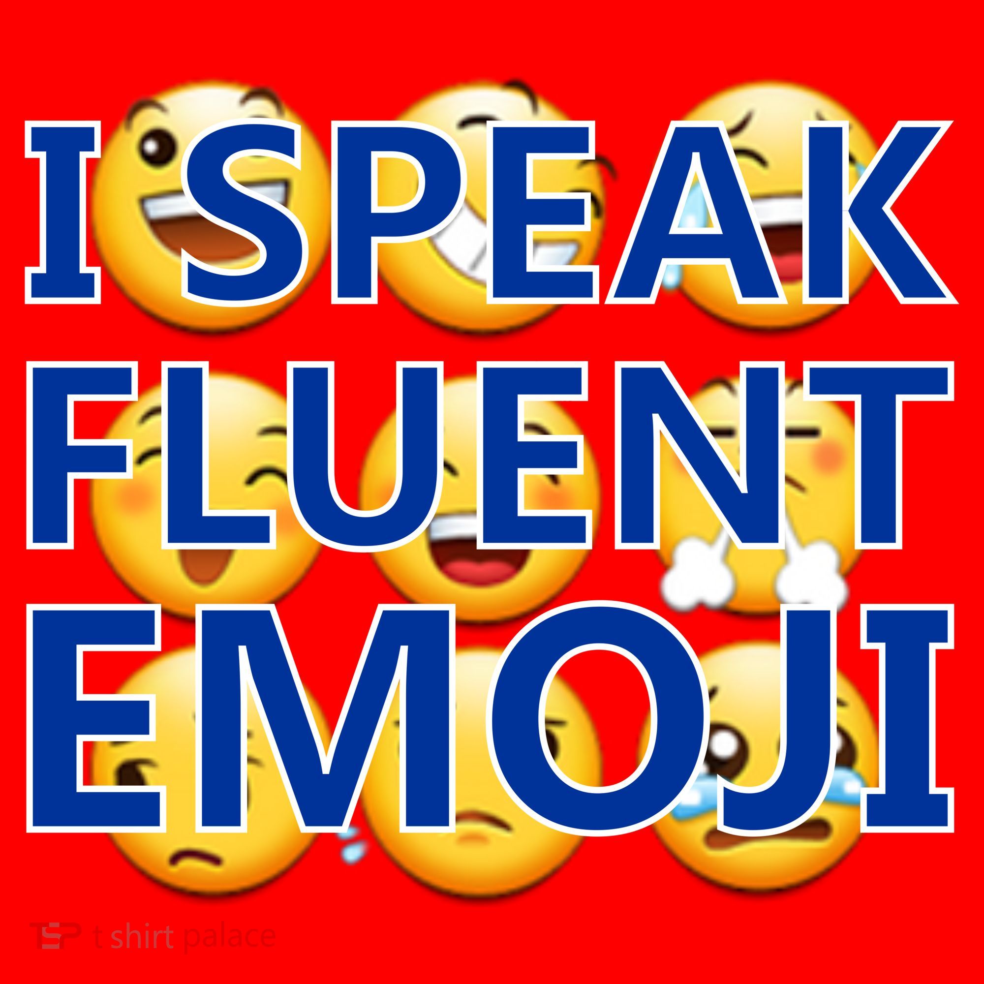 I Speak Fluent Emoji Santa Hat