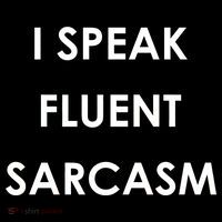 I Speak Fluent Sarcasm USA-Made Doggie Bandana thumb 2