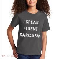 I Speak Fluent Sarcasm Kids T-Shirt thumb 2