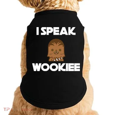 I Speak Wookiee Doggie Tank