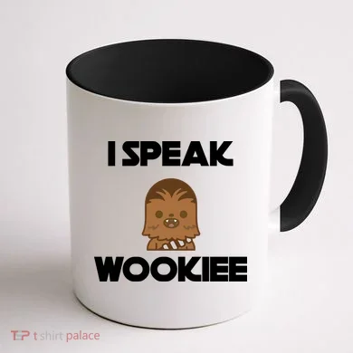 I Speak Wookiee Coffee Mug back