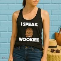 I Speak Wookiee Women's Tank Top thumb 2