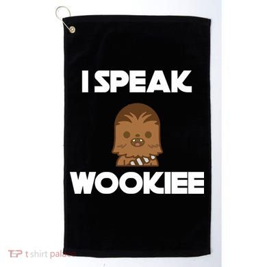 I Speak Wookiee Golf Towel