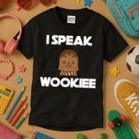 I Speak Wookiee Kids T-Shirt thumb 3