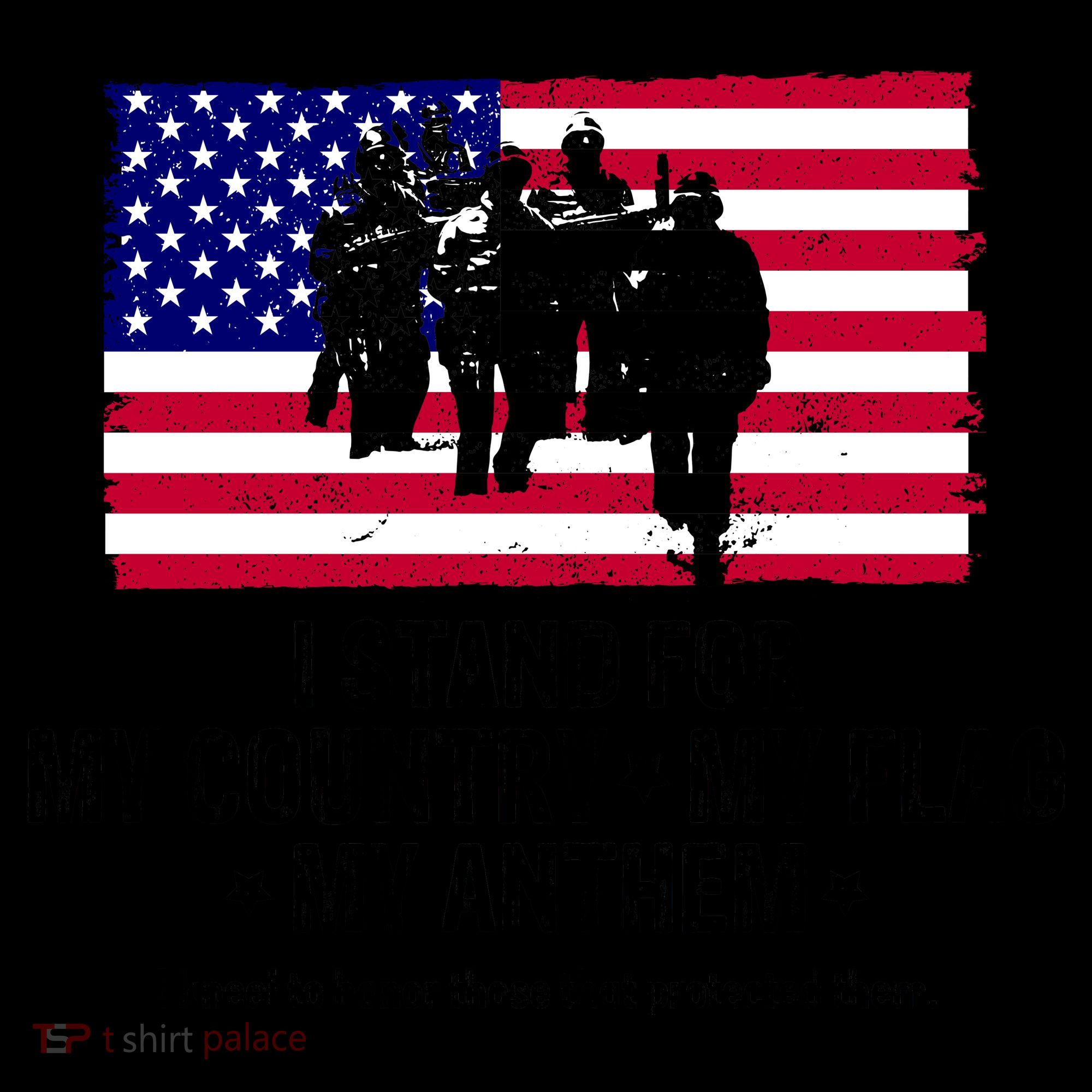 I Stand For My Country Flag My Anthem Coffee Mug