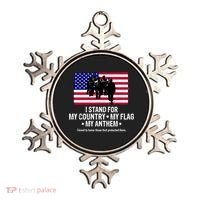 I Stand For My Country Flag My Anthem Ornament thumb 0