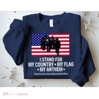 I Stand For My Country Flag My Anthem Sweatshirt thumb 2