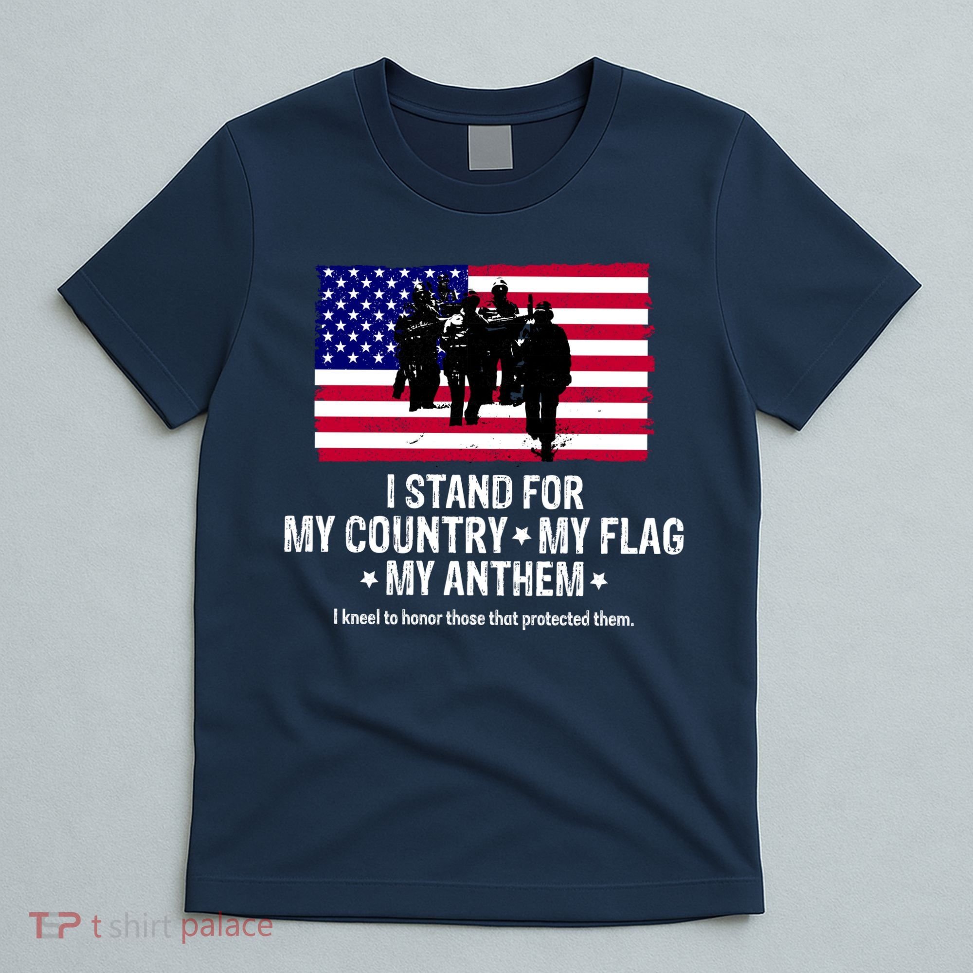 I Stand For My Country Flag My Anthem T-Shirt