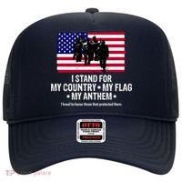 I Stand For My Country Flag My Anthem Hat thumb 0