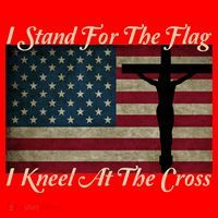 I Stand For The Flag And Kneel For The Cross Santa Hat thumb 1