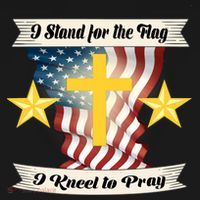 I Stand For The Flag I kneel To Pray America Ornament thumb 1