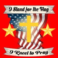 I Stand For The Flag I kneel To Pray America Santa Hat thumb 1