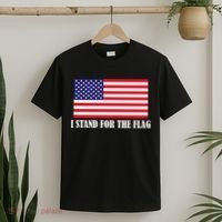 I Stand For The Flag USA National Anthem T-Shirt thumb 2