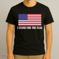 I Stand For The Flag USA National Anthem T-Shirt thumb 3