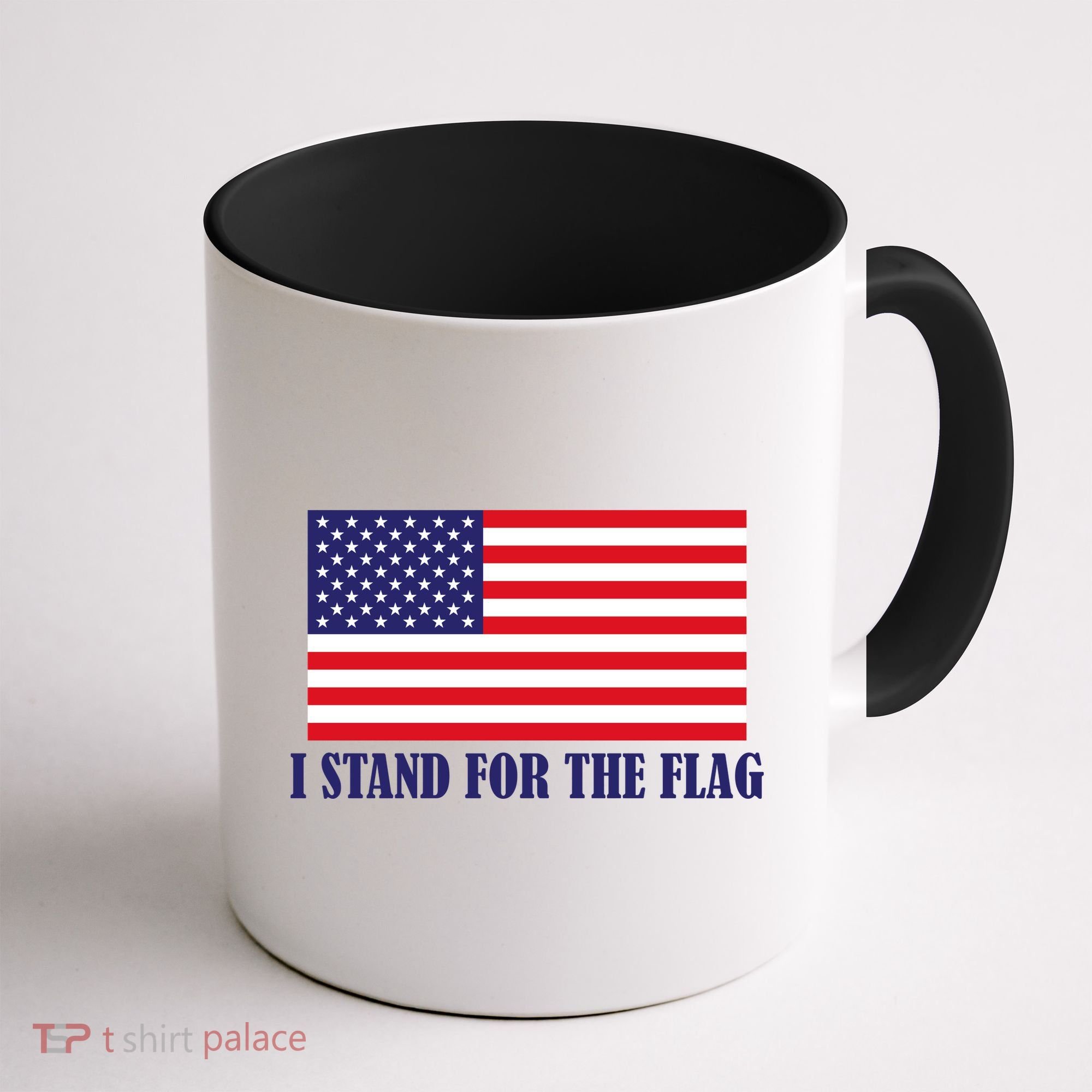 I Stand For The Flag USA National Anthem Coffee Mug