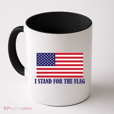 I Stand For The Flag USA National Anthem Coffee Mug