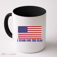 I Stand For The Flag USA National Anthem Coffee Mug thumb 0