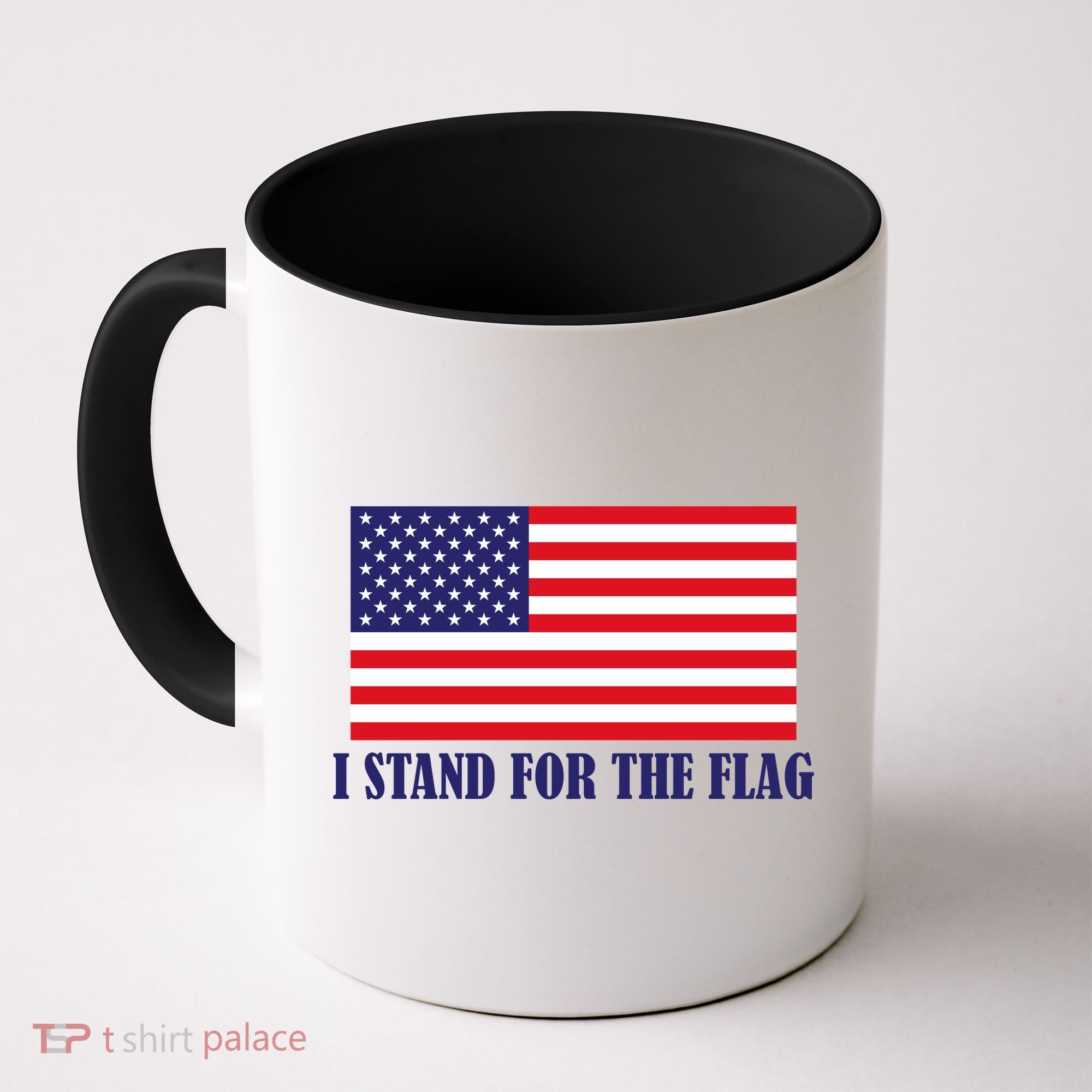 I Stand For The Flag USA National Anthem Coffee Mug