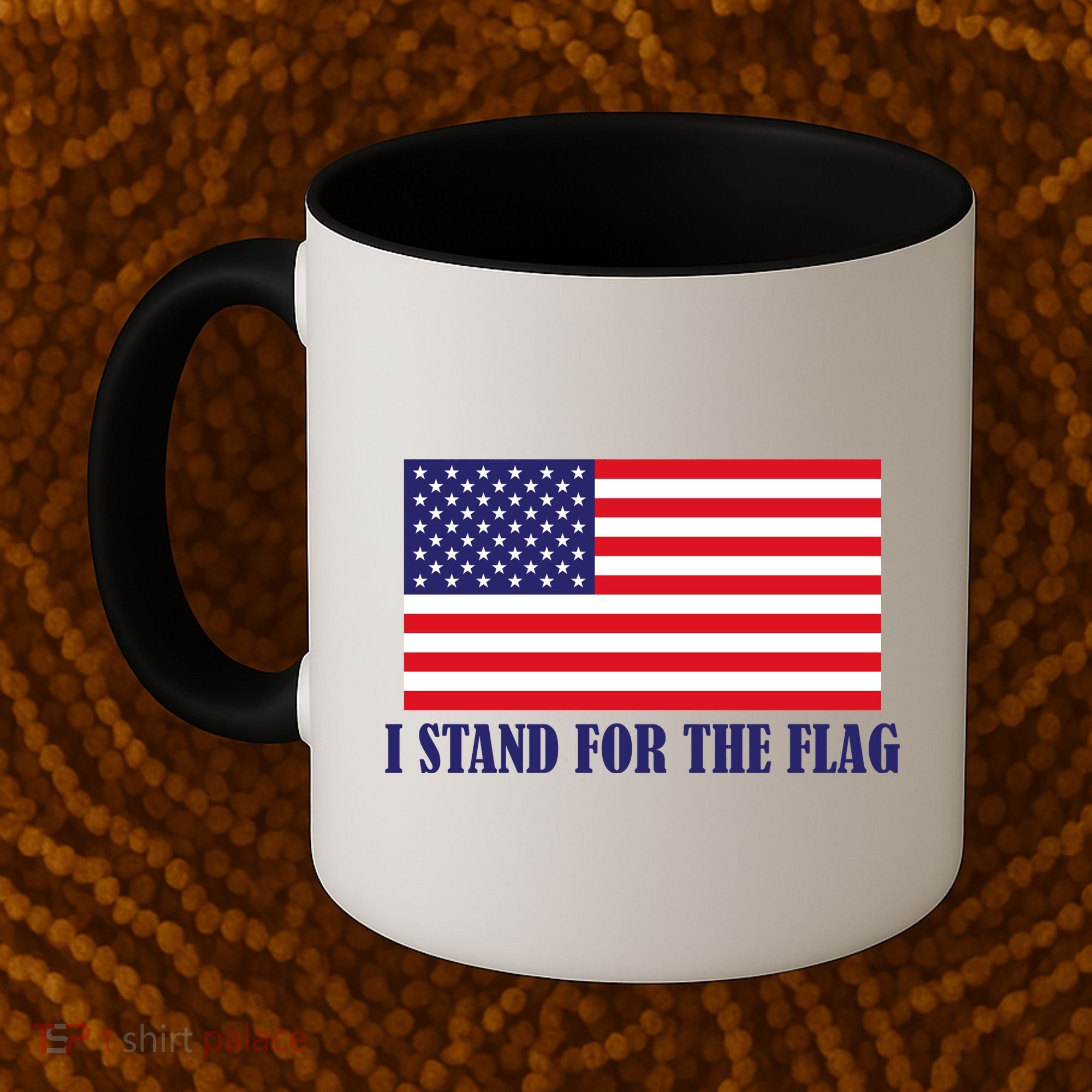 I Stand For The Flag USA National Anthem Coffee Mug