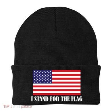 I Stand For The Flag USA National Anthem Beanie