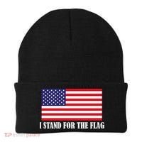 I Stand For The Flag USA National Anthem Beanie thumb 0