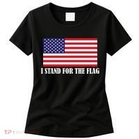 I Stand For The Flag USA National Anthem Women's T-Shirt thumb 0