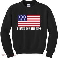 I Stand For The Flag USA National Anthem Kids Sweatshirt thumb 0