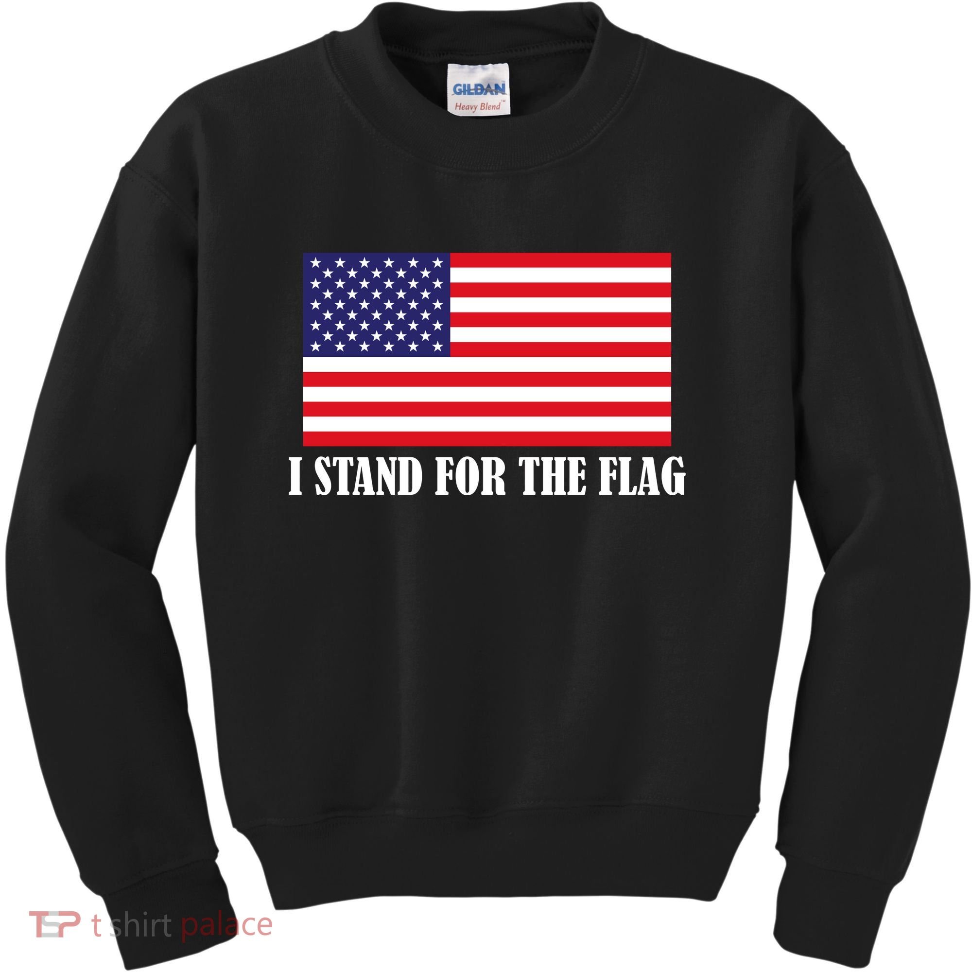 I Stand For The Flag USA National Anthem Kids Sweatshirt