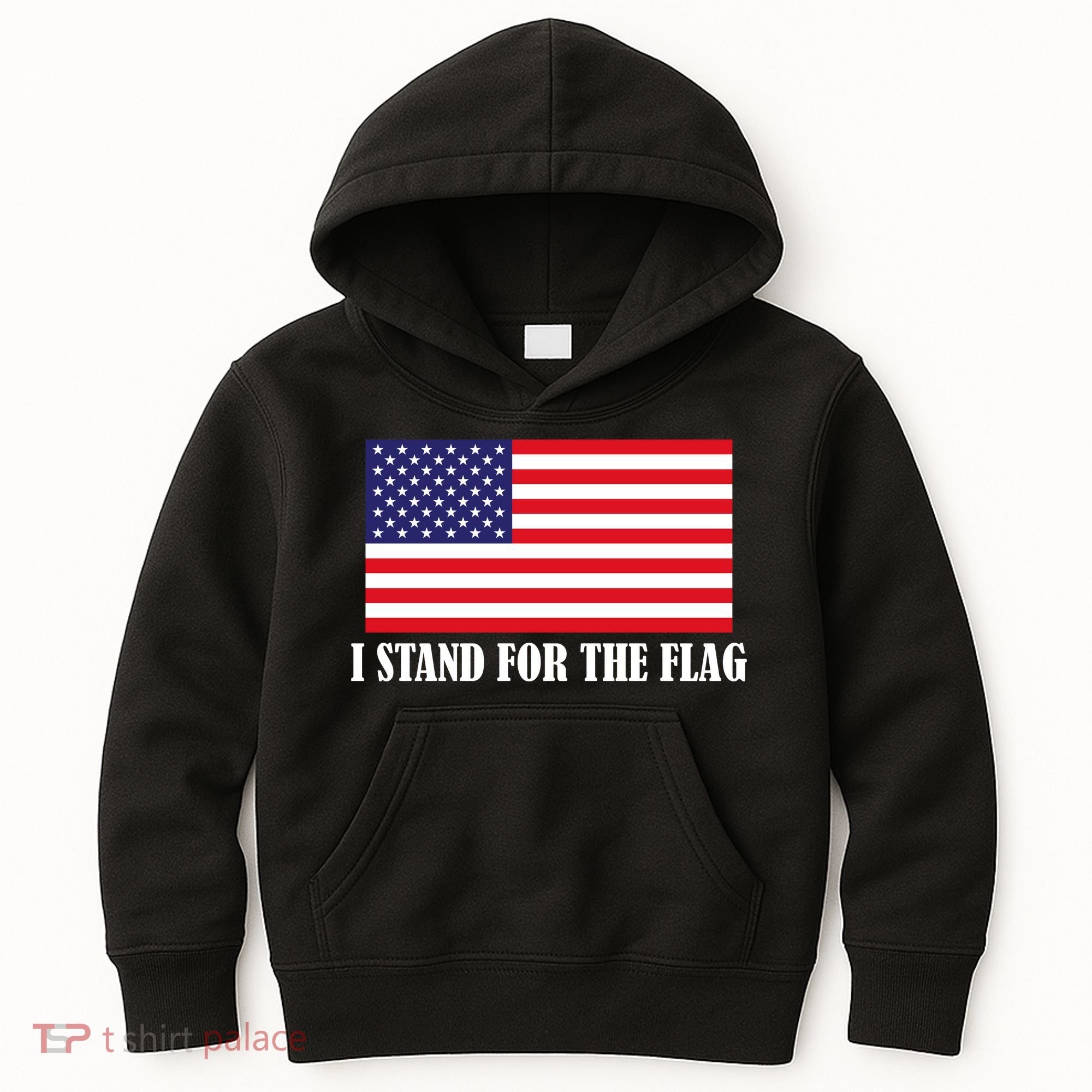 I Stand For The Flag USA National Anthem Kids Hoodie