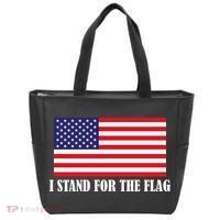 I Stand For The Flag USA National Anthem Tote Bag thumb 0