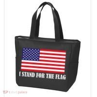 I Stand For The Flag USA National Anthem Tote Bag thumb 3