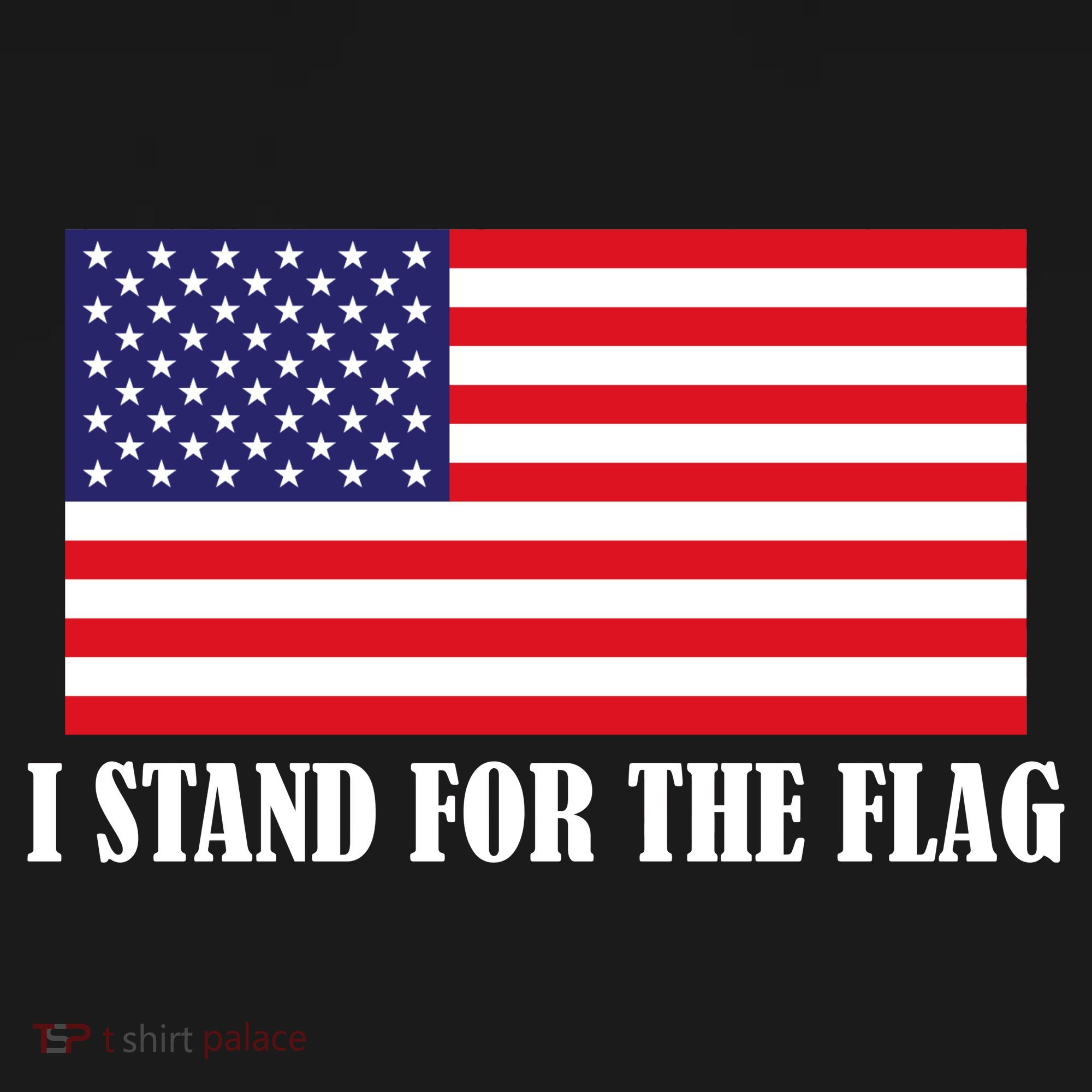 I Stand For The Flag USA National Anthem Tote Bag