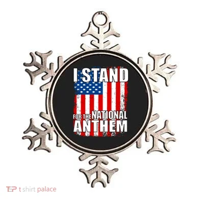 I Stand For The National Anthem Ornament