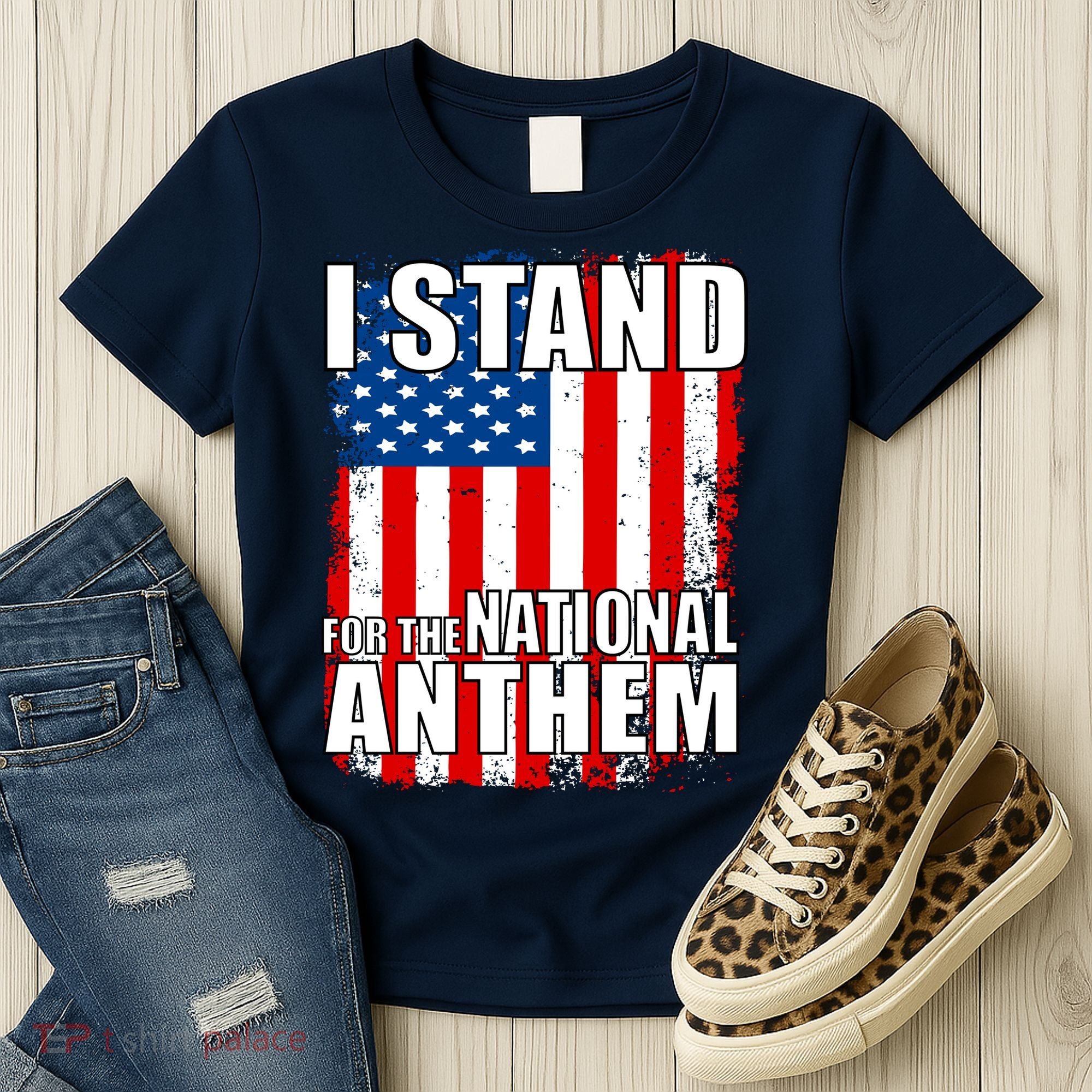 I Stand For The National Anthem Women's T-Shirt