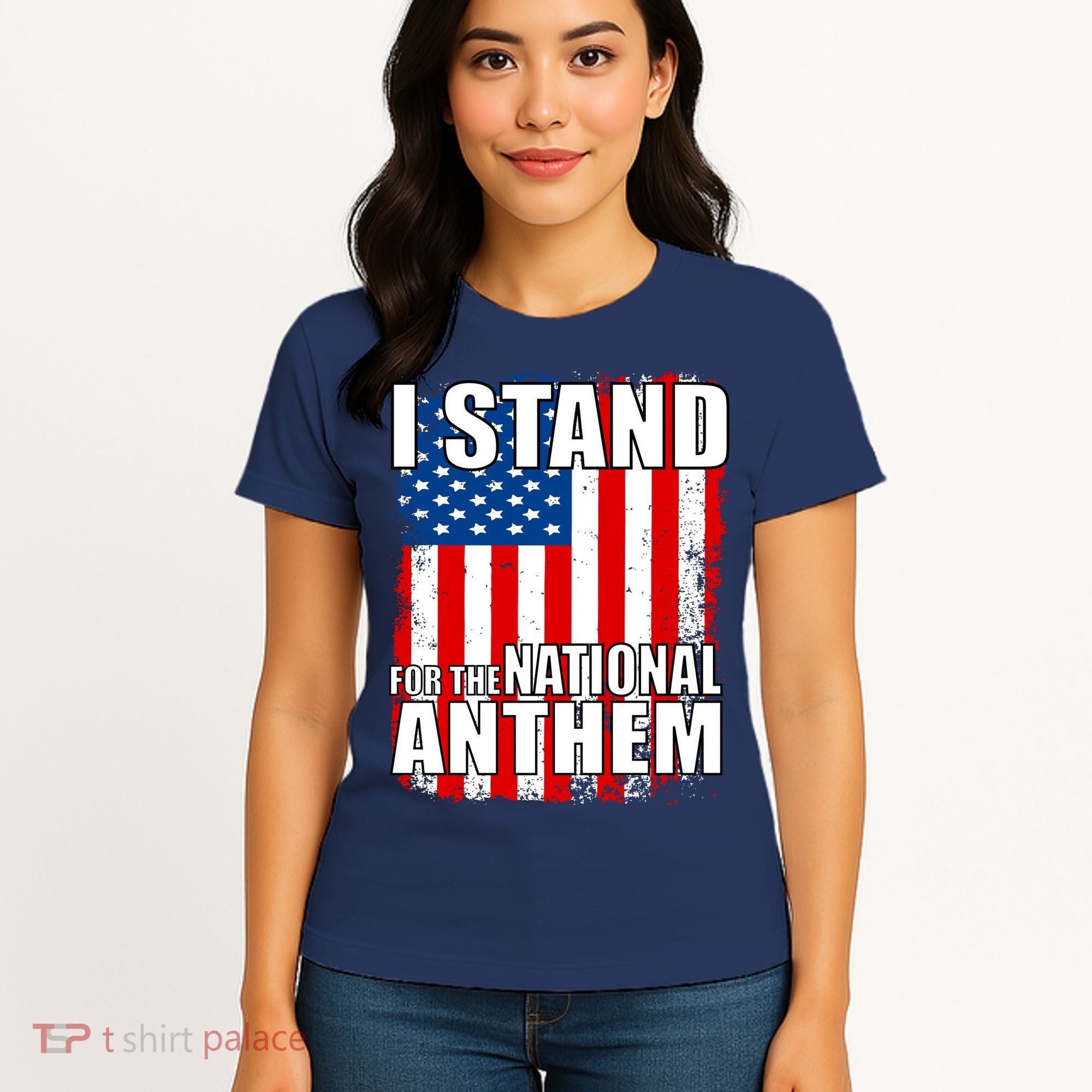 I Stand For The National Anthem Women's T-Shirt