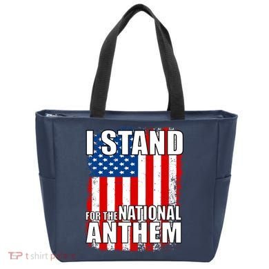 I Stand For The National Anthem Tote Bag