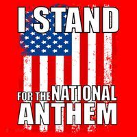 I Stand For The National Anthem Santa Hat thumb 1