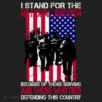 I Stand For The National Anthem Defending This Country Tumbler thumb 3