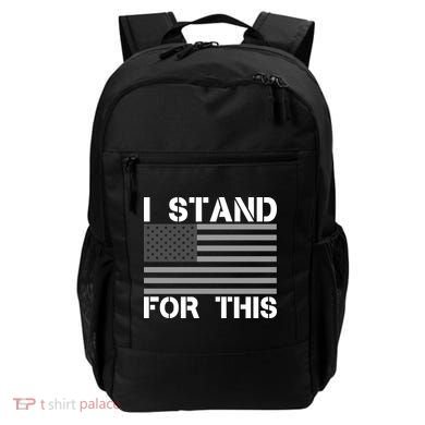 I Stand For This USA Flag Backpack