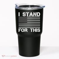 I Stand For This USA Flag Tumbler thumb 0