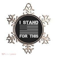 I Stand For This USA Flag Ornament thumb 0