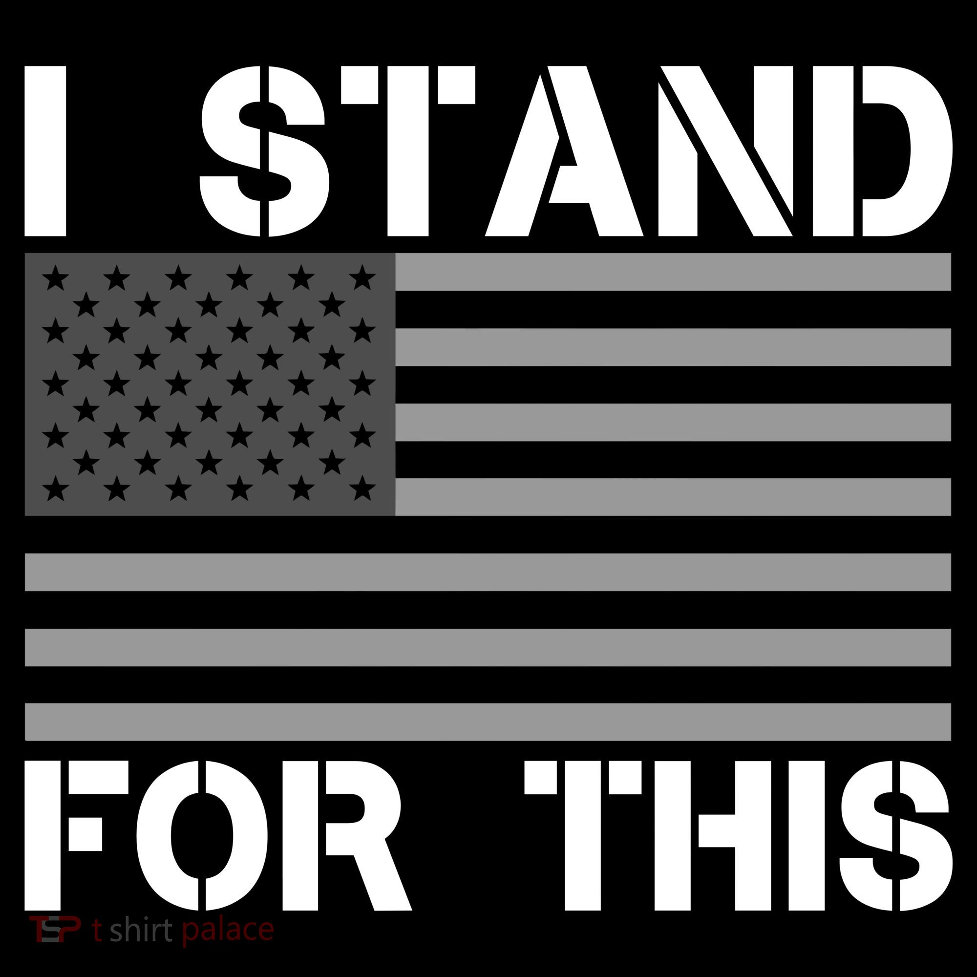 I Stand For This USA Flag Ornament