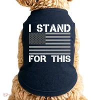 I Stand For This USA Flag Doggie Tank thumb 0