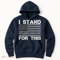 I Stand For This USA Flag Hoodie thumb 0
