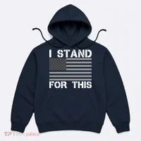 I Stand For This USA Flag Hoodie thumb 0