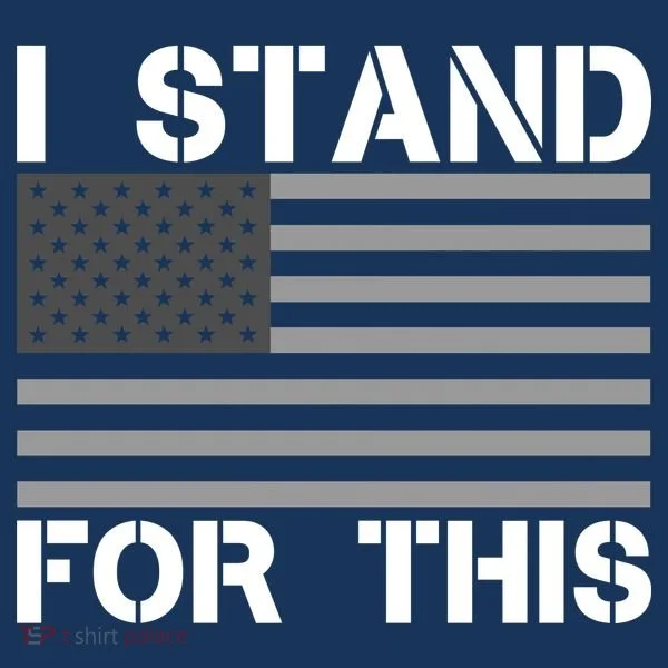 I Stand For This USA Flag Hoodie