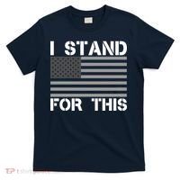I Stand For This USA Flag T-Shirt thumb 0
